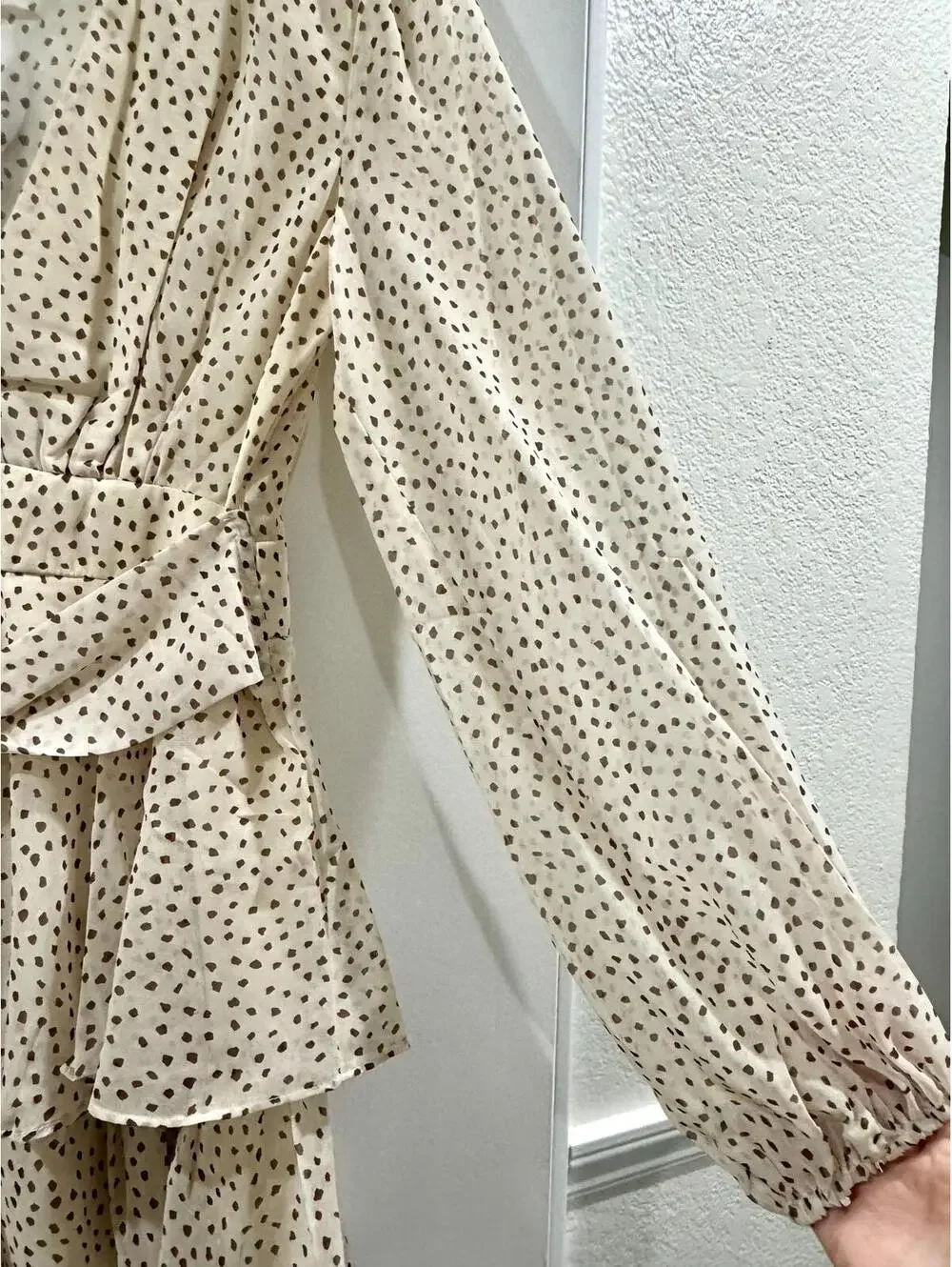 NWT Princess Polly String of Love Printed Ruffle Romper Size 8 - Picture 6 of 7